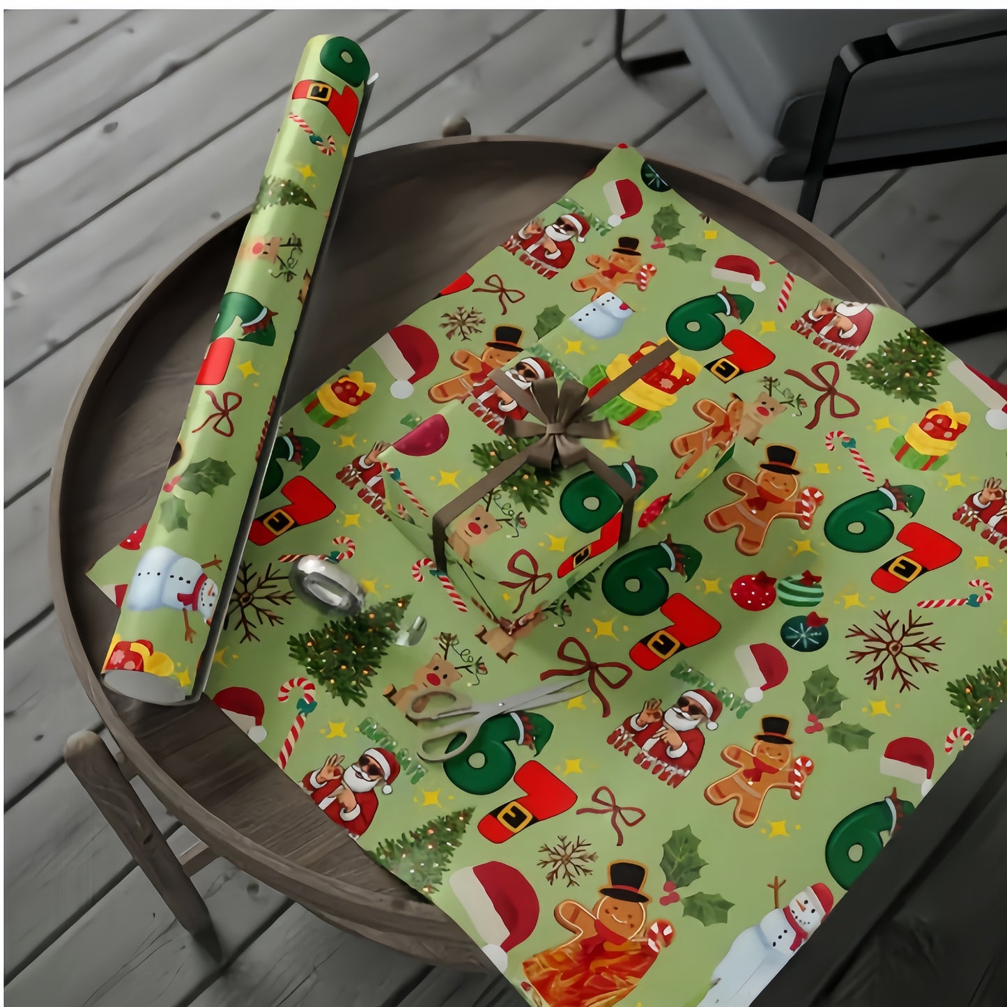 🔥LAST DAY 50% OFF -- 🎁 Christmas Gift Wrap – Wrap Your Presents in Viral Holiday Fun 🎄