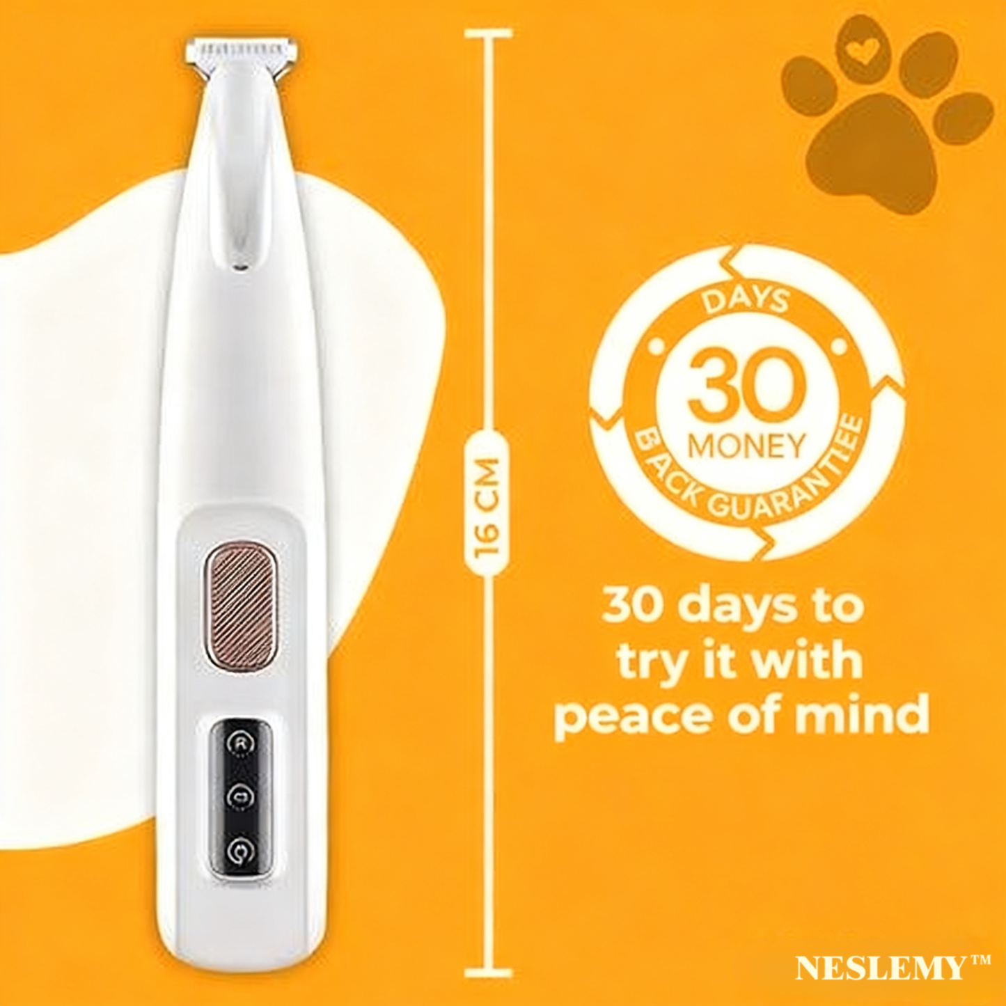 NESLEMY™ QuietPaws Paw Trimmer
