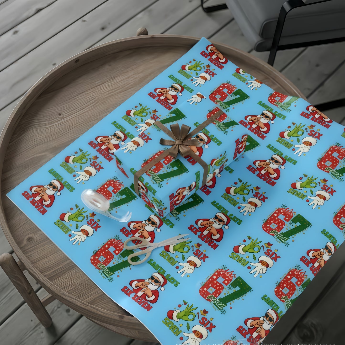 🔥LAST DAY 50% OFF -- 🎁 Christmas Gift Wrap – Wrap Your Presents in Viral Holiday Fun 🎄