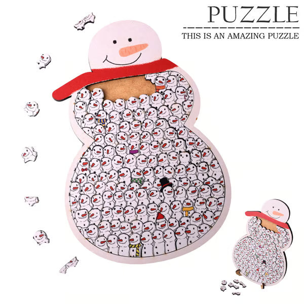 🎁Nice Christmas Gift🎅135-Piece Morandi-Colored Cat Shaped Wooden Jigsaw Puzzle