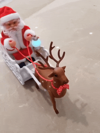 Elektrischer Weihnachtsmann - Weihnachtsgeschenke🎅🏻🎄（
