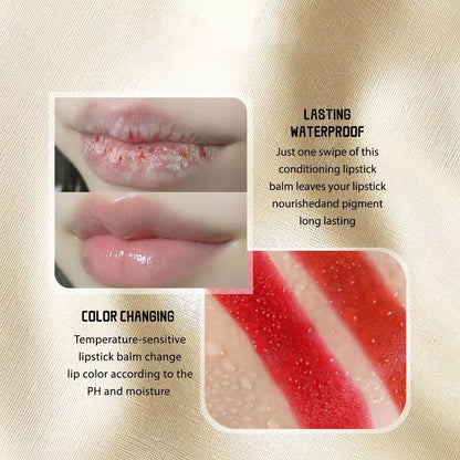 🏆Only $11.99Last Day Promotion!🎁- ✨Transferproof Color-Changing Lipstick💄CrystalClear Color Alchemy 💋 Auto-Tints on Contact!