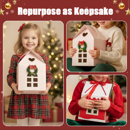 🔥Solange der Vorrat reicht 40 % Rabatt!🎉Weihnachtswunderland-Cottage-Geschenkbox